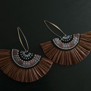 Fan Earrings